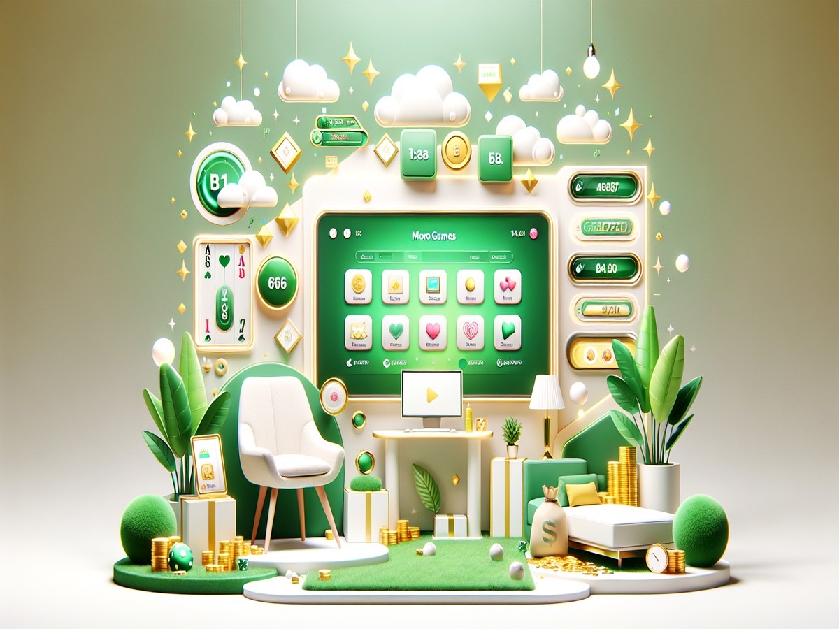 JACKPOT More Games section highlighting diverse gaming options